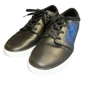 Lacoste Black Leather Men’s Sneaker | 11.5
